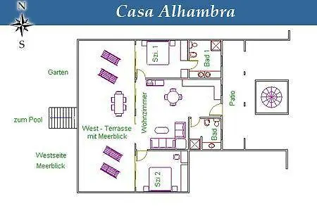 Casa Alhambra Sanjuan Batista Daire